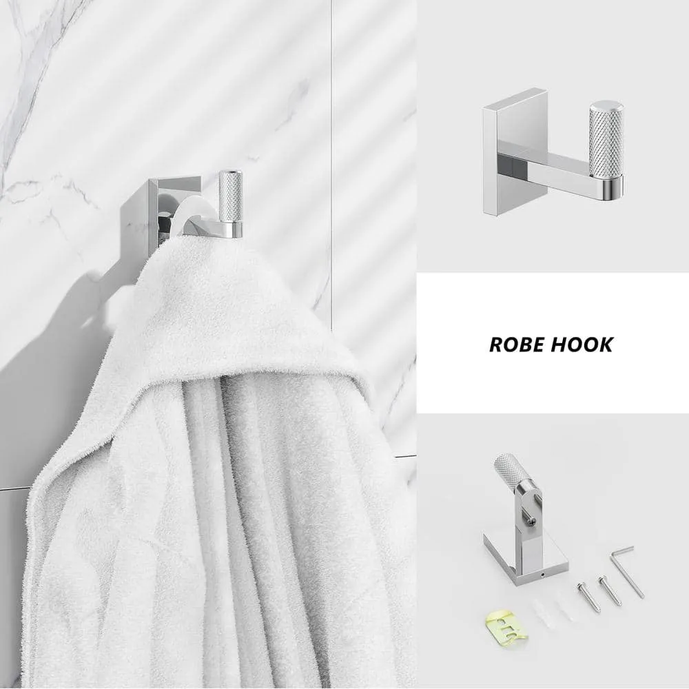 Single J-Hook Robe/Towel Hook