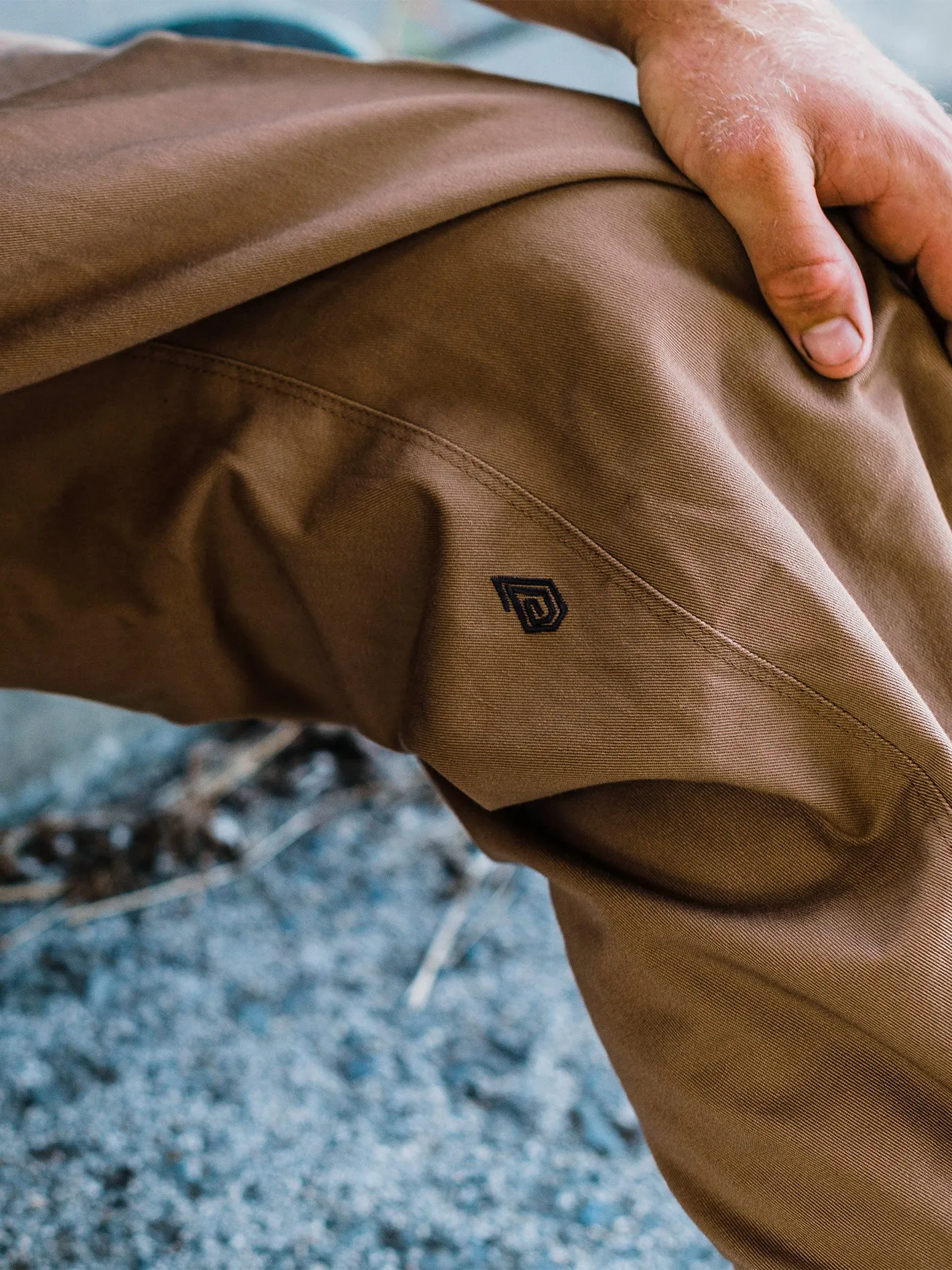 Skate Vitals Simon Bannerot Elastic Waist Pants - Dusty Brown