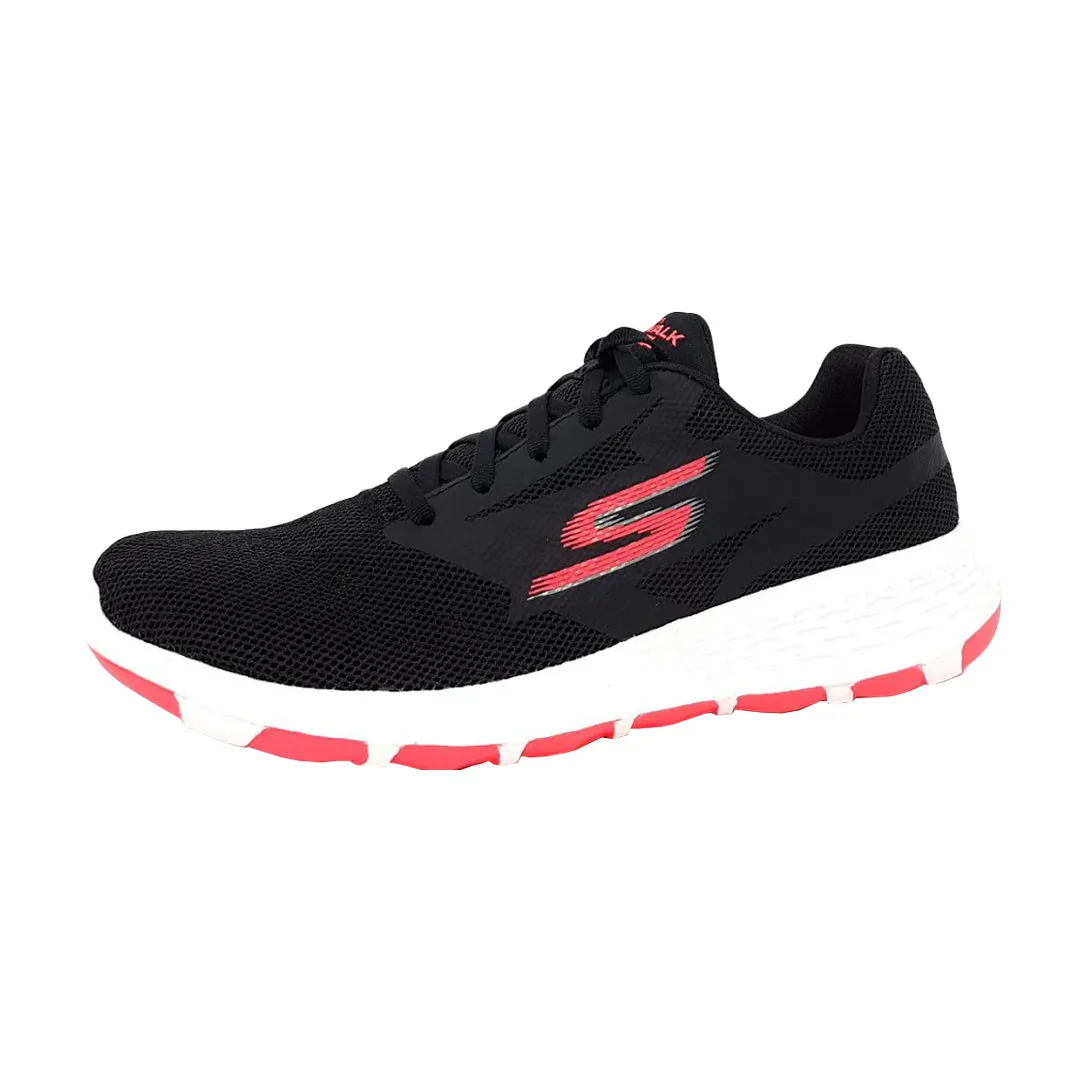 Skechers Go Walk Cool Condition Women Shoes Black/Hot Pink 15651-BKHP