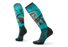 Ski Target Cush Print Sock Women's