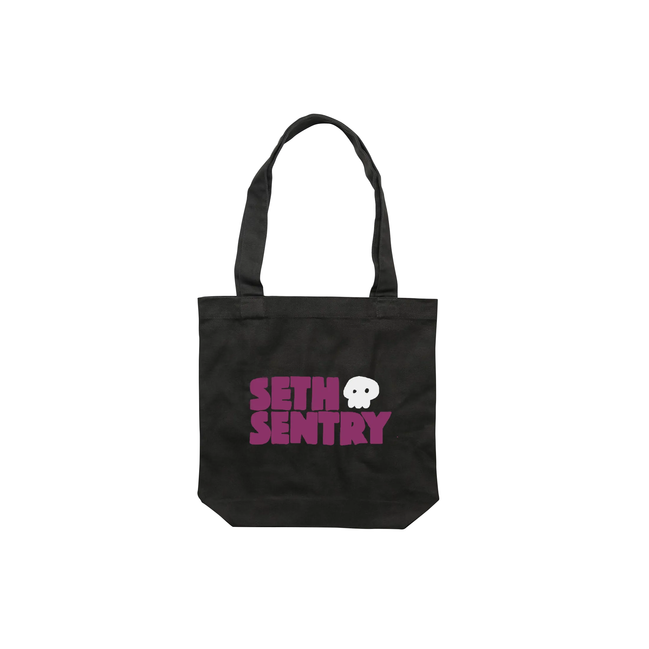 Skull Logo / Black Tote