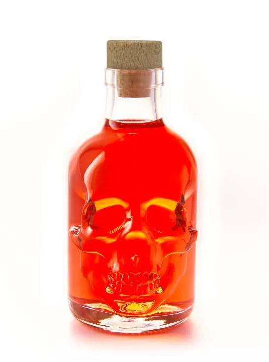 Skull with FRUITY LIQUEUR