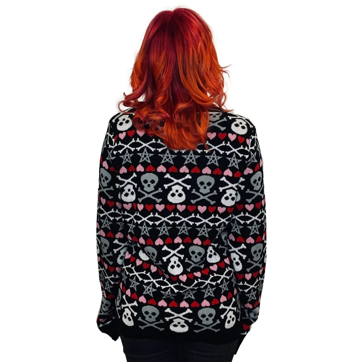 Skulls And Stars Christmas Sweater