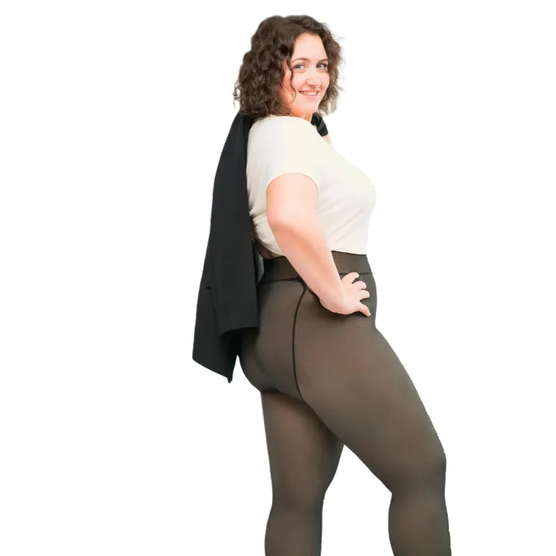 Sleek Fleece Lined Tights