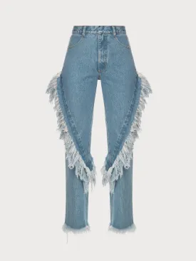 Slim Blue Cowboy Jeans