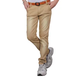 Slim Fit Beige Colour Jeans