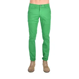 Slim Fit Chino Pants - Emerald Green