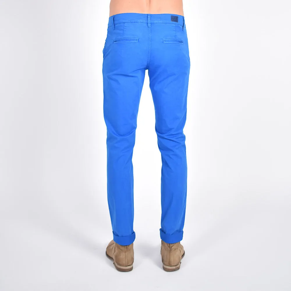 Slim Fit Chino Pants - Sapphire Blue