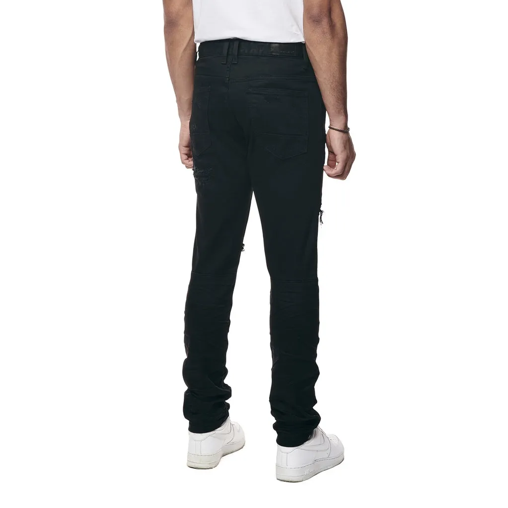 Slim Vintage Washed Jeans - Jet Black