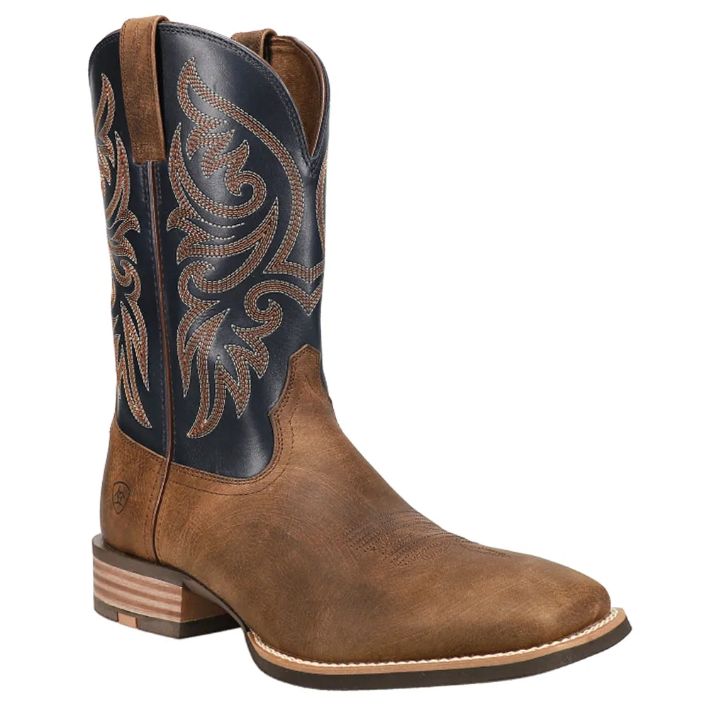 Slingshot Rowdy Embroidered Square Toe Cowboy Boots