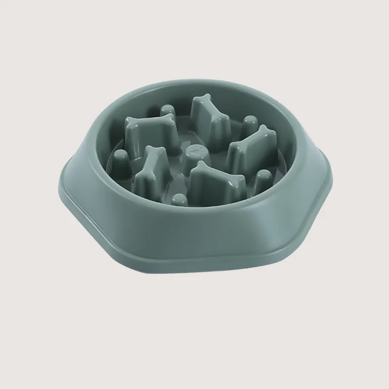 Slow Feeder Dog Bowl for Happy Pets