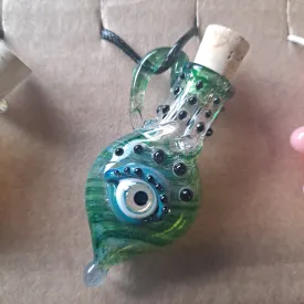 Small Eyeball Monster Potion Bottle Necklace Collection