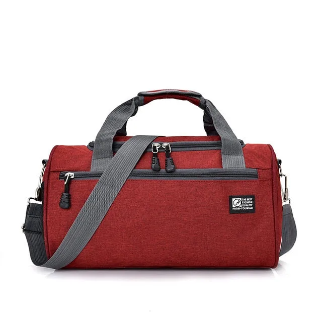 Small Nylon Travel Duffel Bag