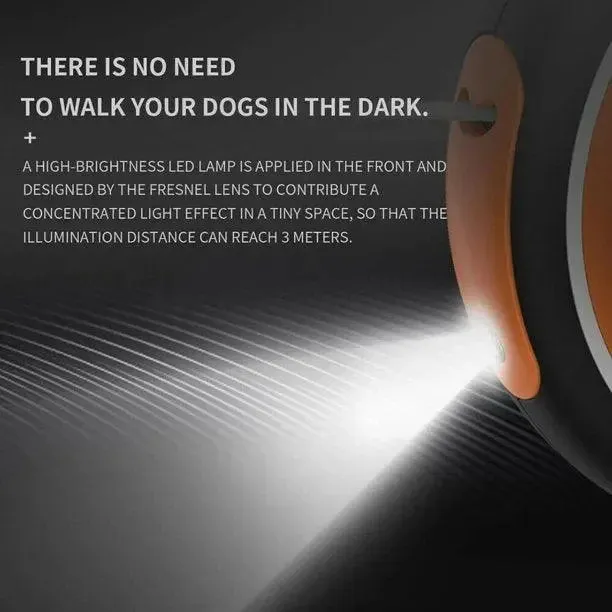 Smart LED Retractable Dog Leash - Type A