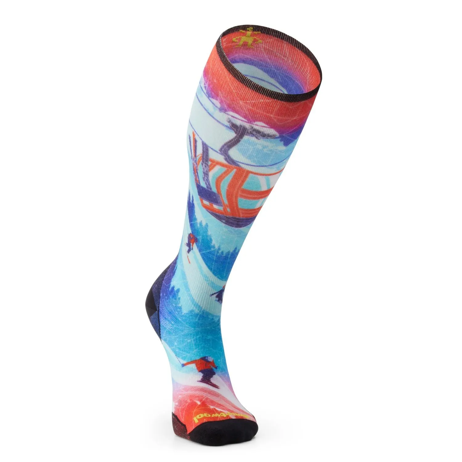 Smartwool Ski Zero Cushion Ski Day Print Socks