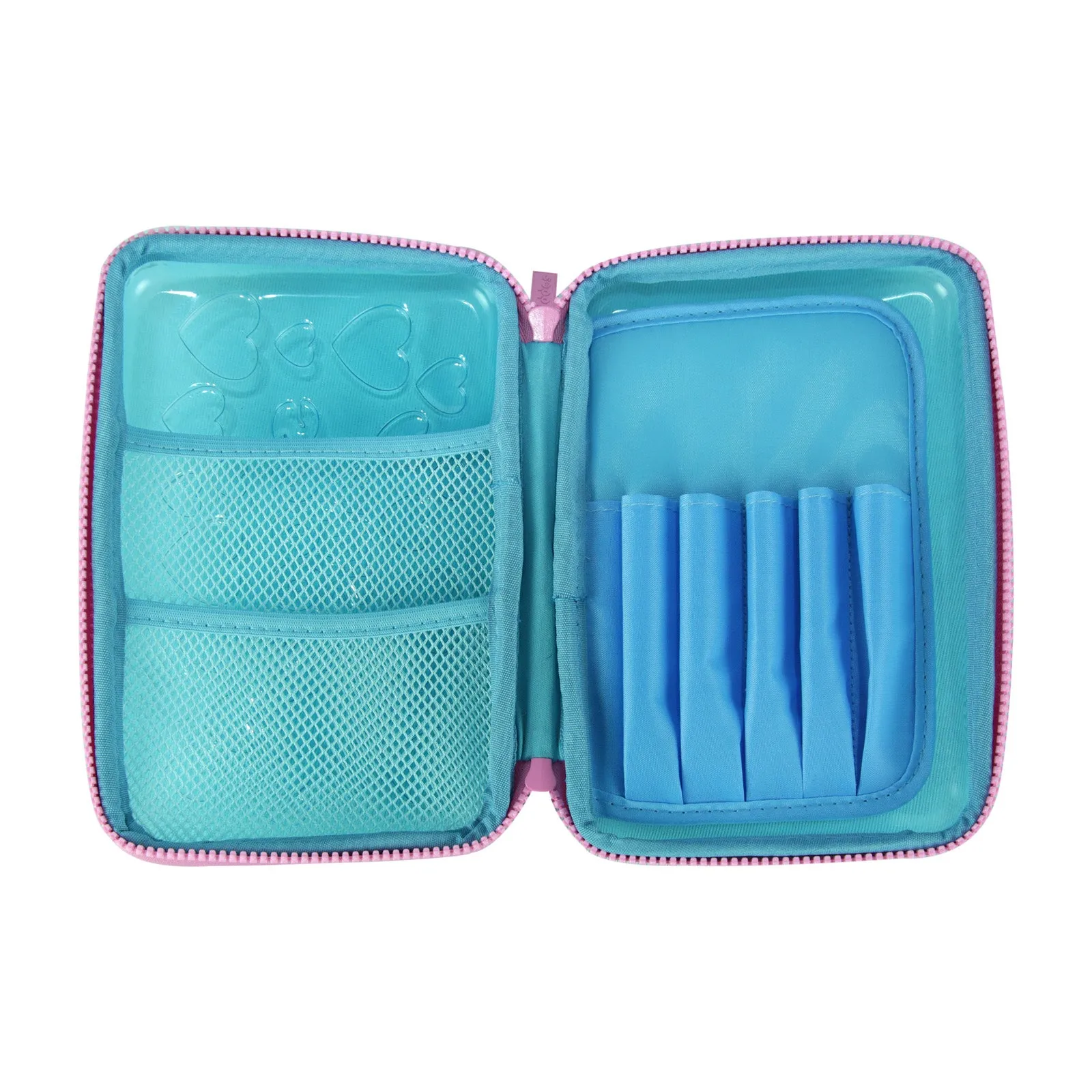 Smily Kiddos Pvc Pencil Case Light Blue