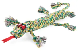 SnakeBiter Iguana Premium Rope Toy