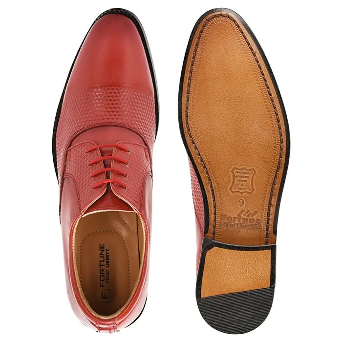 Snazzy Leather Oxford Style Dress Shoes