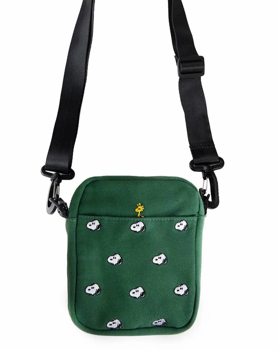 Snoopy Embroidered Crossbody Bag