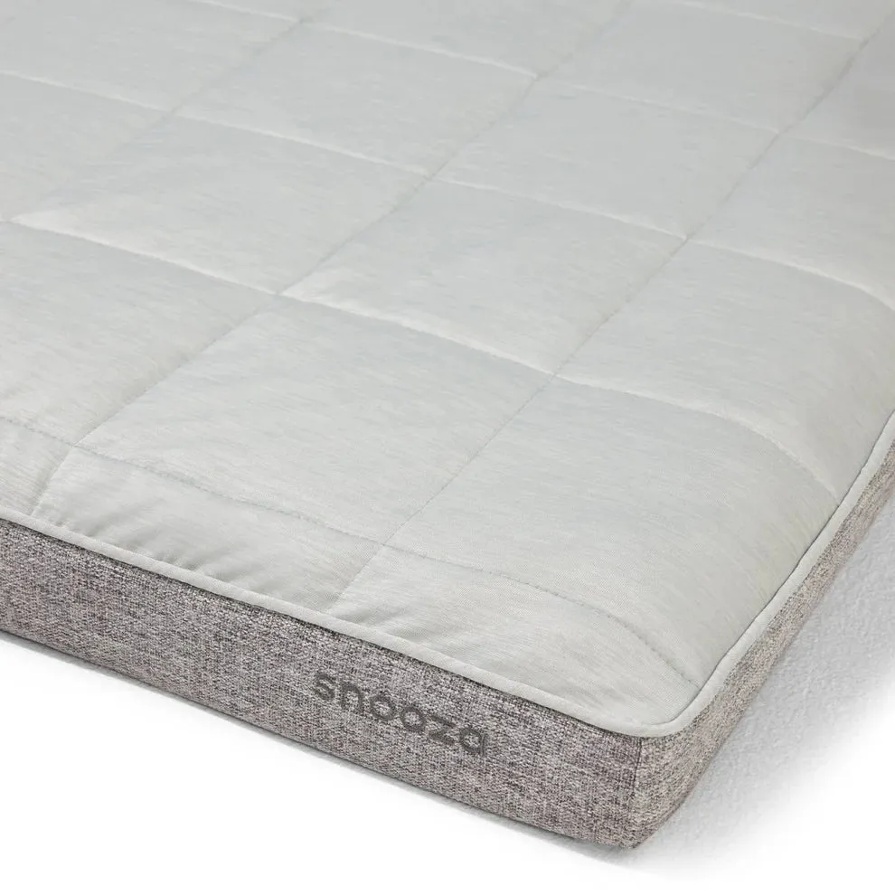 Snooza Cooling Orthobed Powder Grey Dog Bed Large to Extra Large