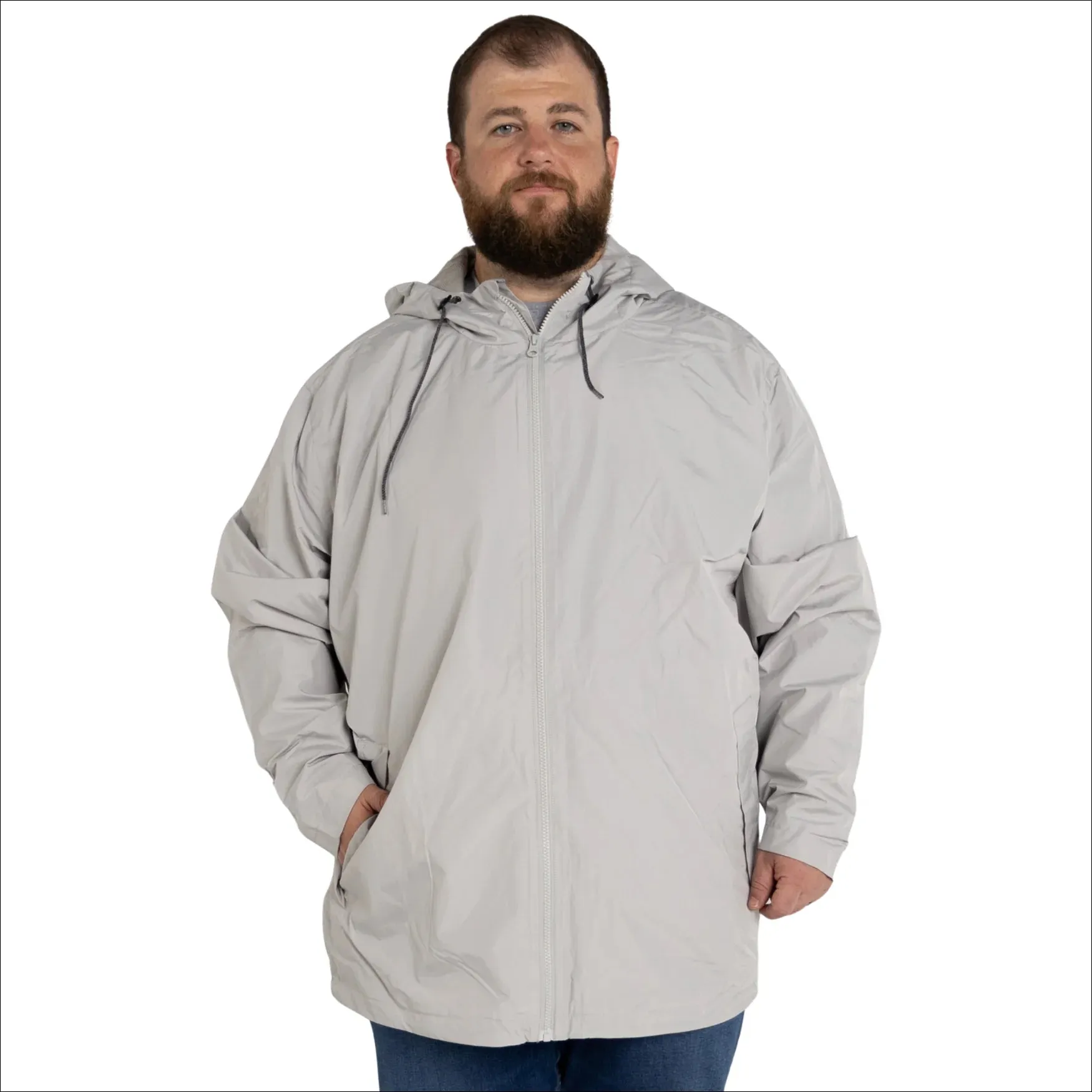 Snow Country Outerwear Men’s Big Rain Jacket  Windguard Windbreaker 3XL-7XL