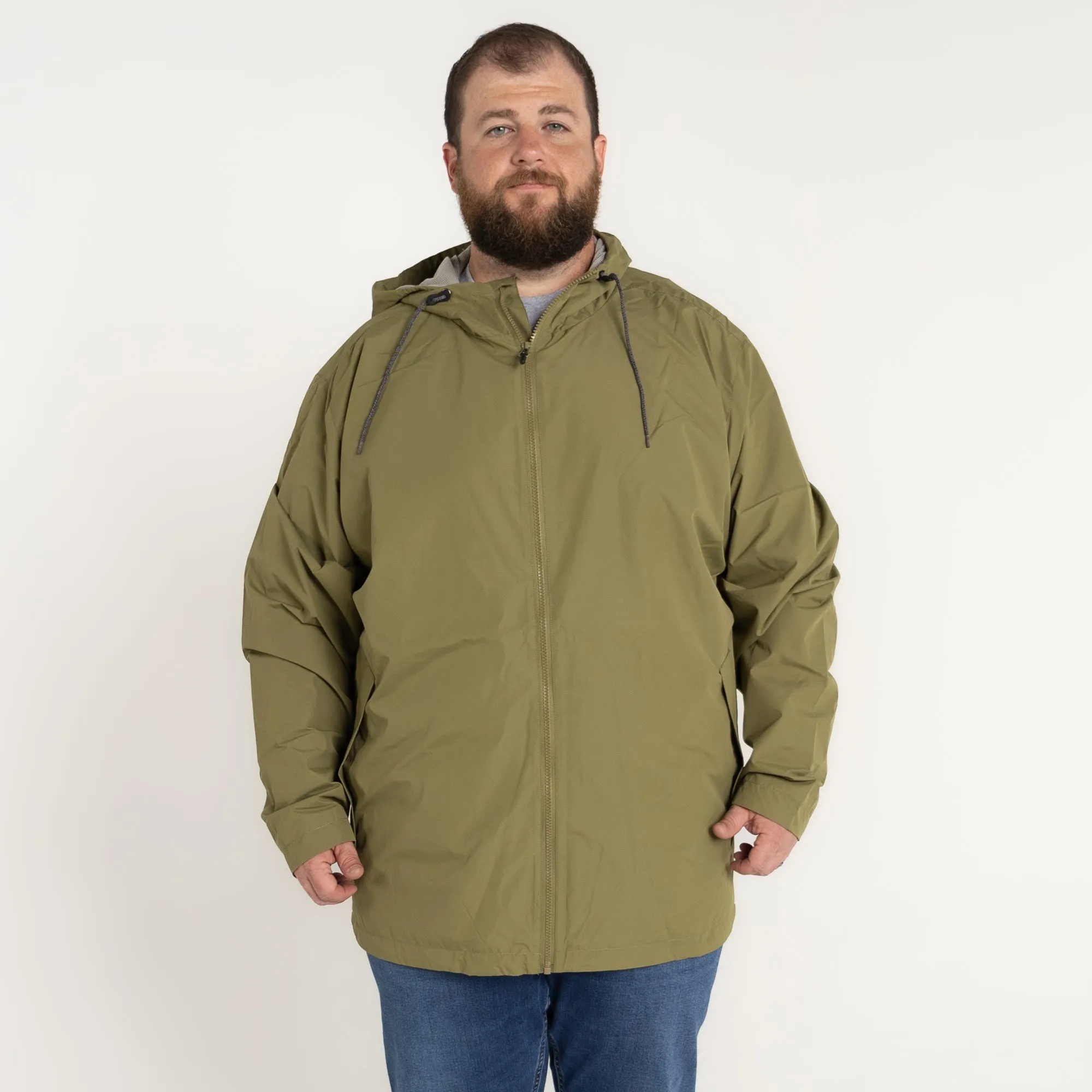 Snow Country Outerwear Men’s Big Rain Jacket  Windguard Windbreaker 3XL-7XL