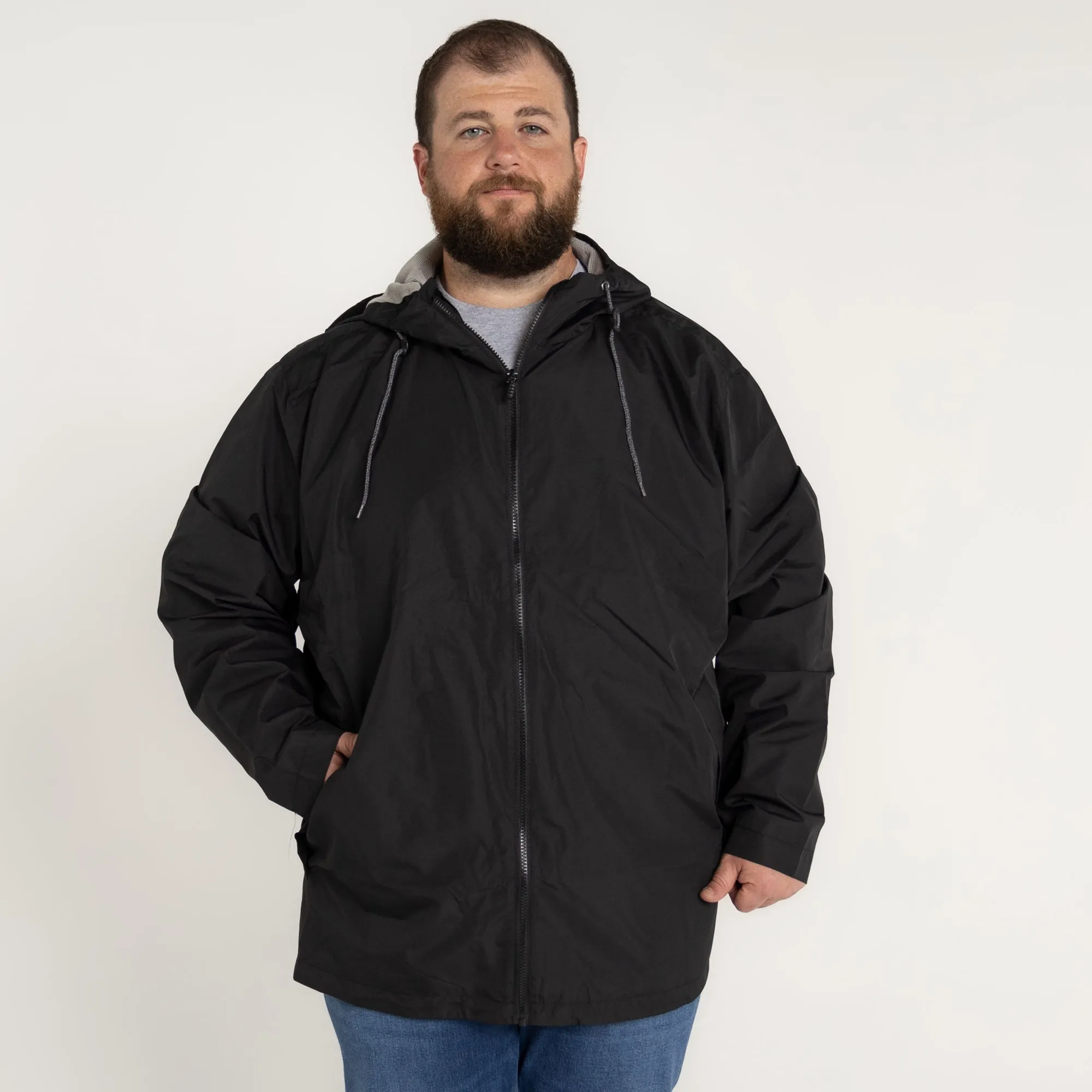 Snow Country Outerwear Men’s Big Rain Jacket  Windguard Windbreaker 3XL-7XL