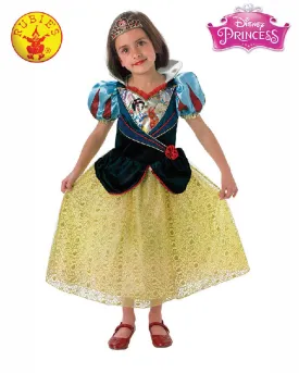 SNOW WHITE SHIMMER DELUXE COSTUME, CHILD