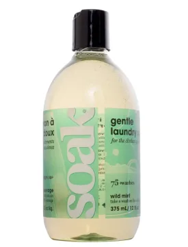 Soak Wash Laundry Fabric Care Rinse Free Hand Wash Laundry Soap 12 Fl.Oz 375Ml. Wild Mint