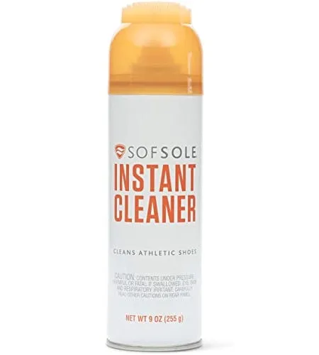 Sof Sole Instant Cleaner Foaming Stain Remover for Athletic Shoes