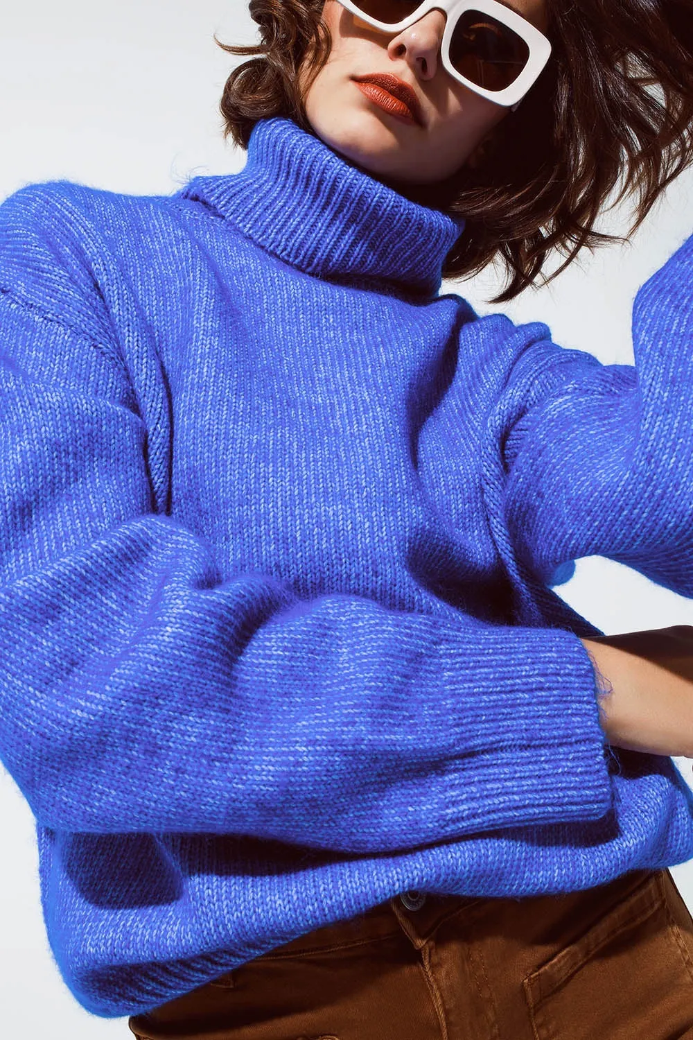 Soft Knit Turtleneck Sweater