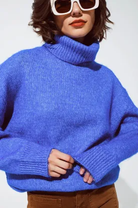 Soft Knit Turtleneck Sweater