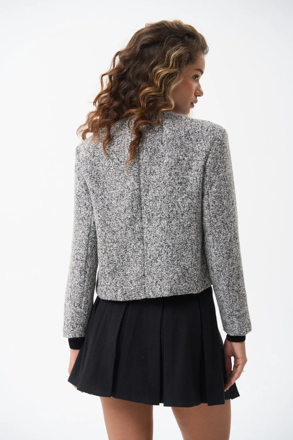 Soft Short Jacket with Pockets