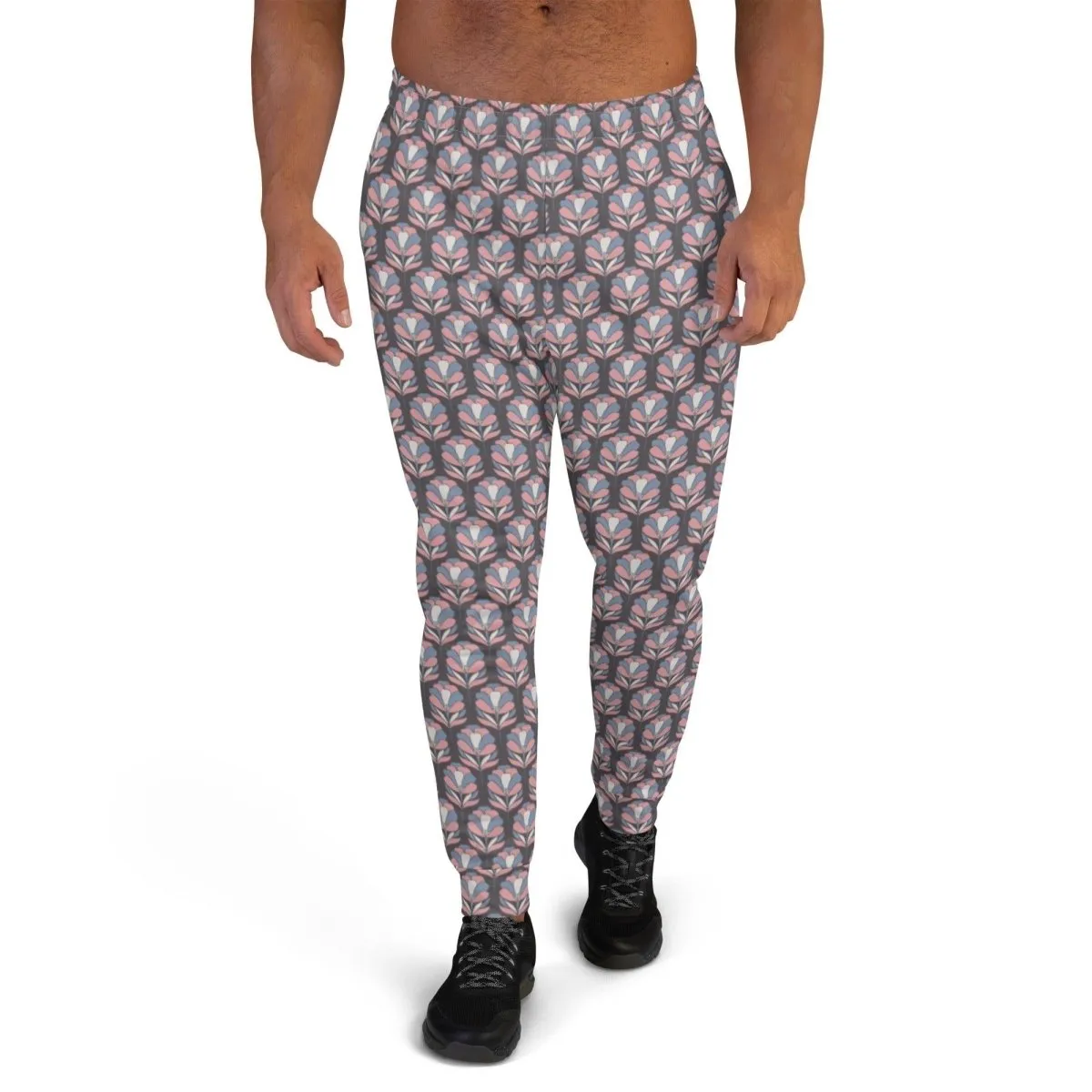 Softly Pattern Men's Street Joggers