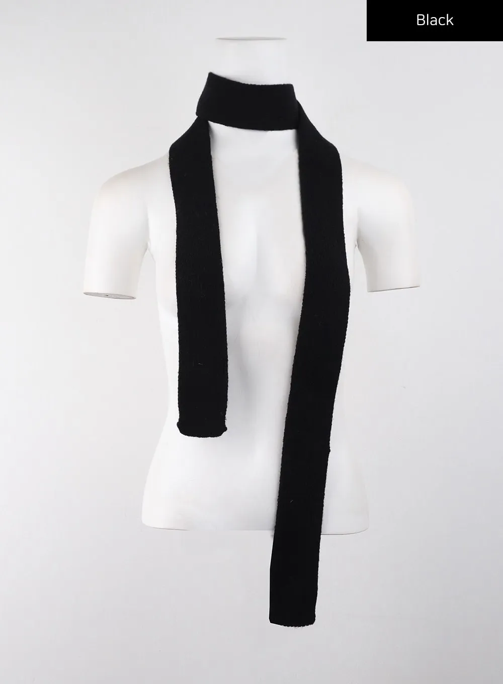 Solid Slender Scarf CJ405