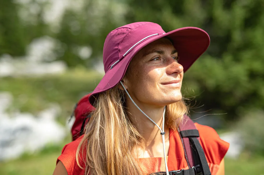 Sombrero de montaña y trekking protección solar Adulto Forclaz MT500