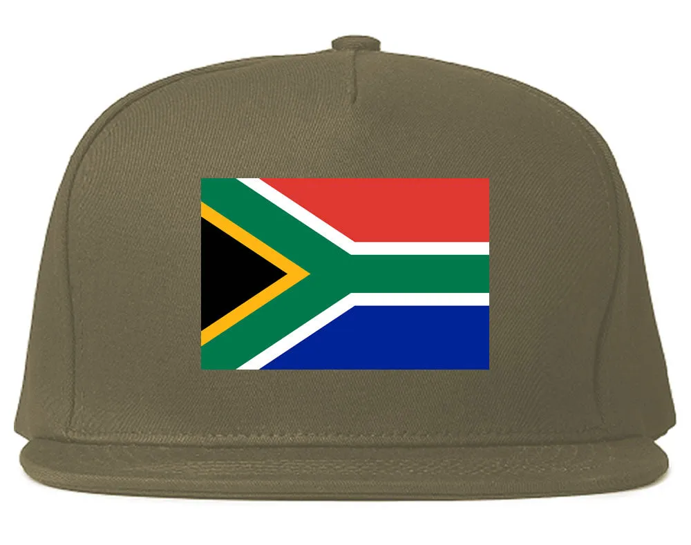 South Africa Flag Country Printed Snapback Hat Cap