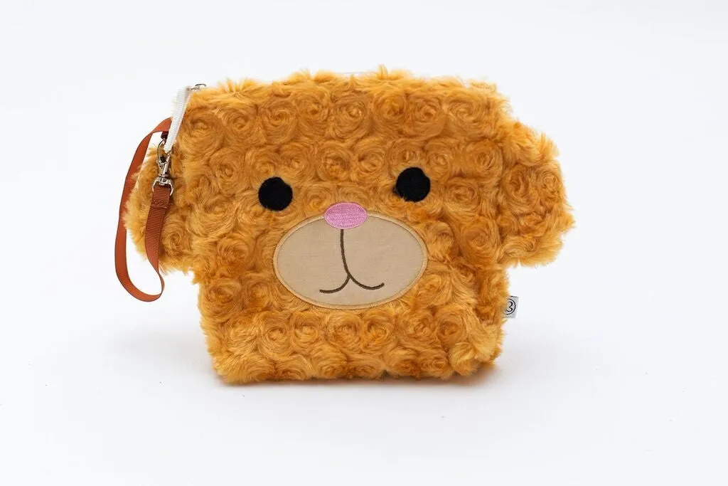 Sparkle/Plush Snack Bag - Oso Bear