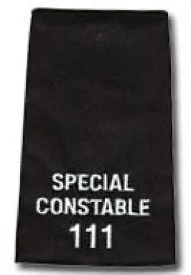 SPECIAL CONSTABLE # Slip-Ons