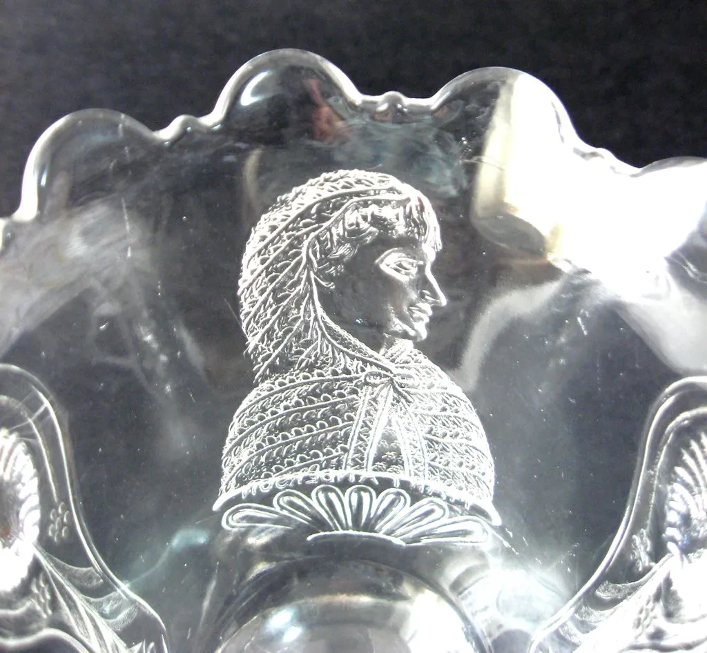 Spooner Actress Theatrical Goddess EAPG Liberty Antique LaBelle 1870s Spoon Vase