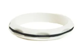 Sport Hair Tie Bangle White