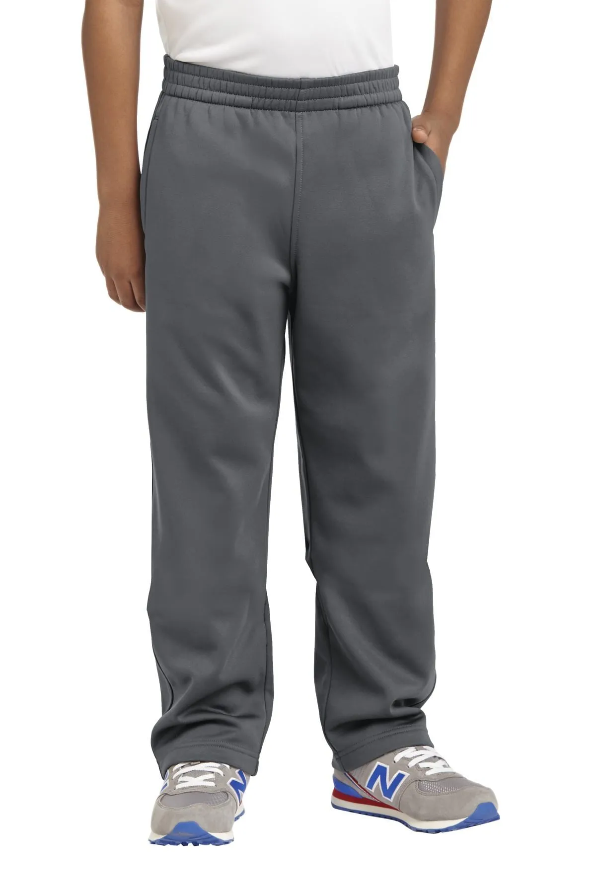 Sport-Tek YST237: Youth Sport-Wick Fleece Pant