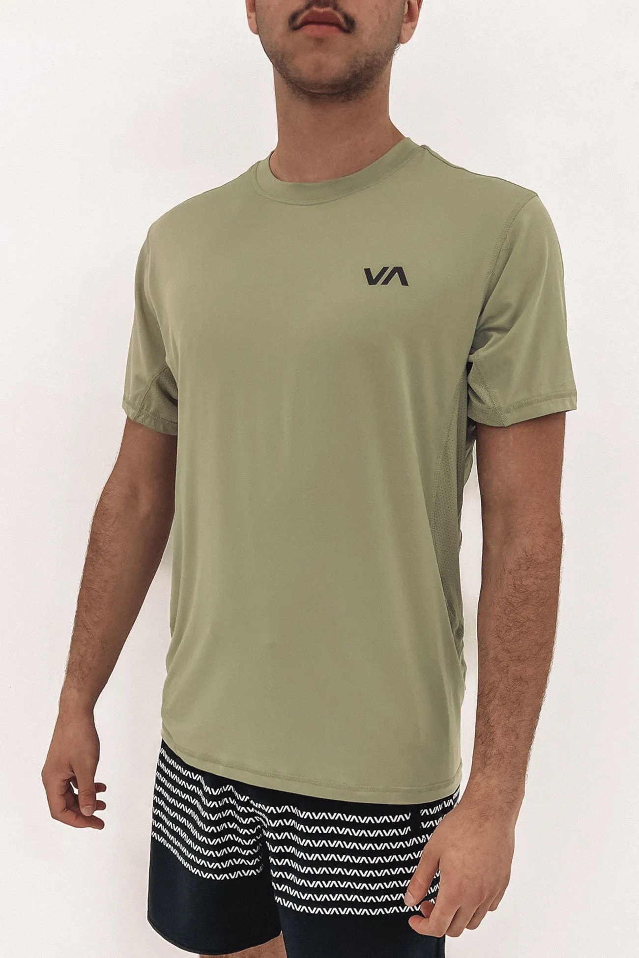 Sport Vent Performance Tee Grey Army