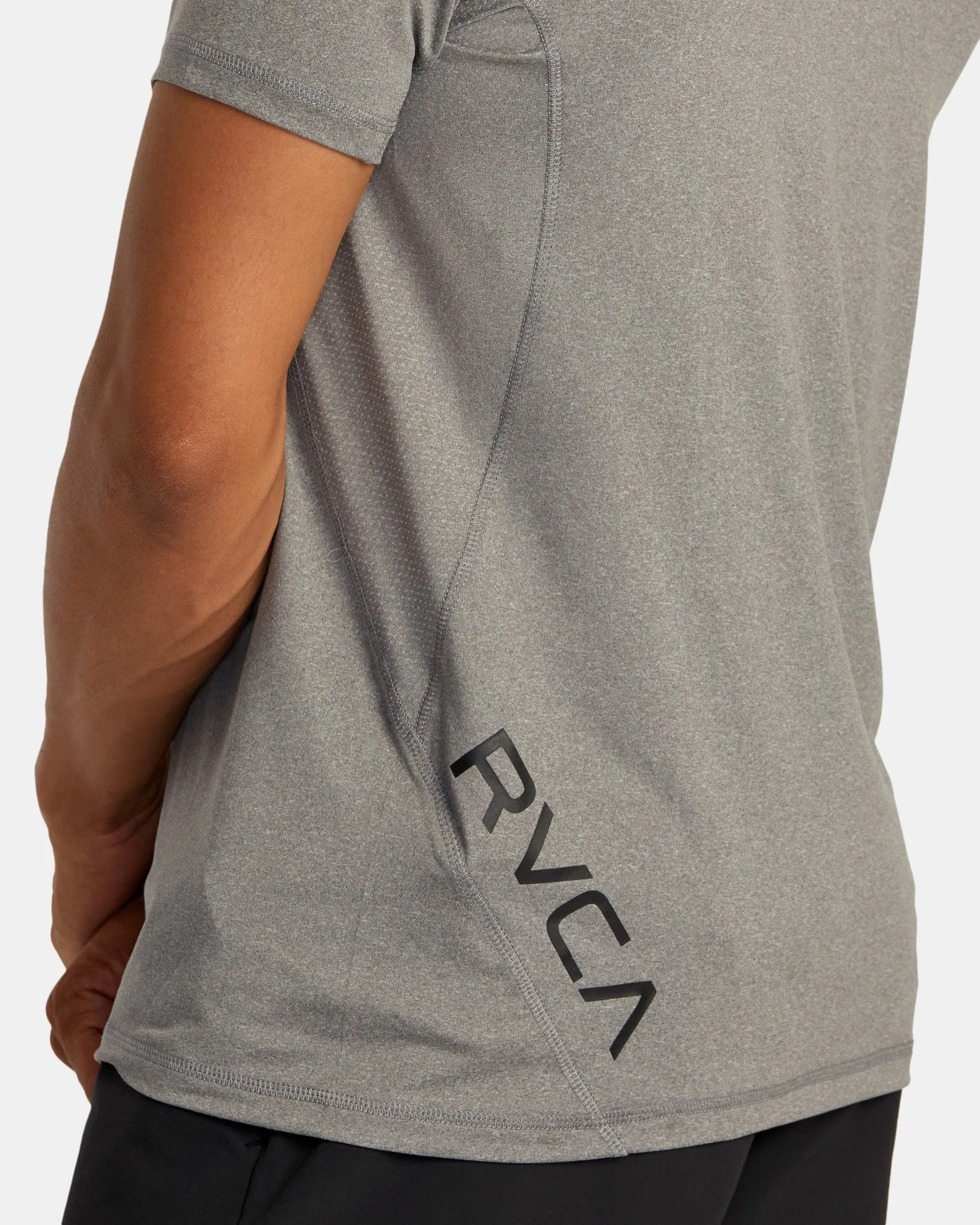 Sport Vent Performance Tee - Heather Grey