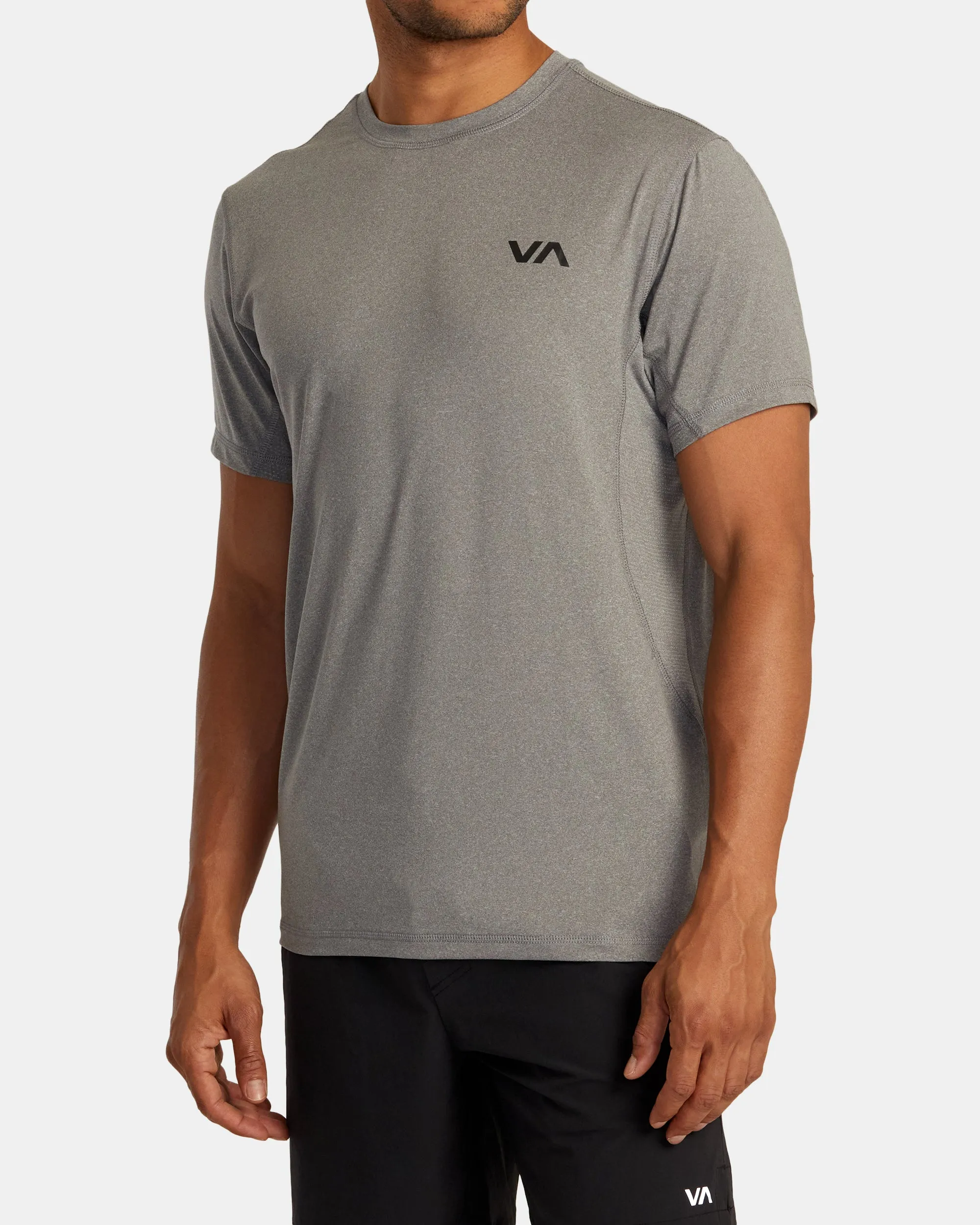 Sport Vent Performance Tee - Heather Grey