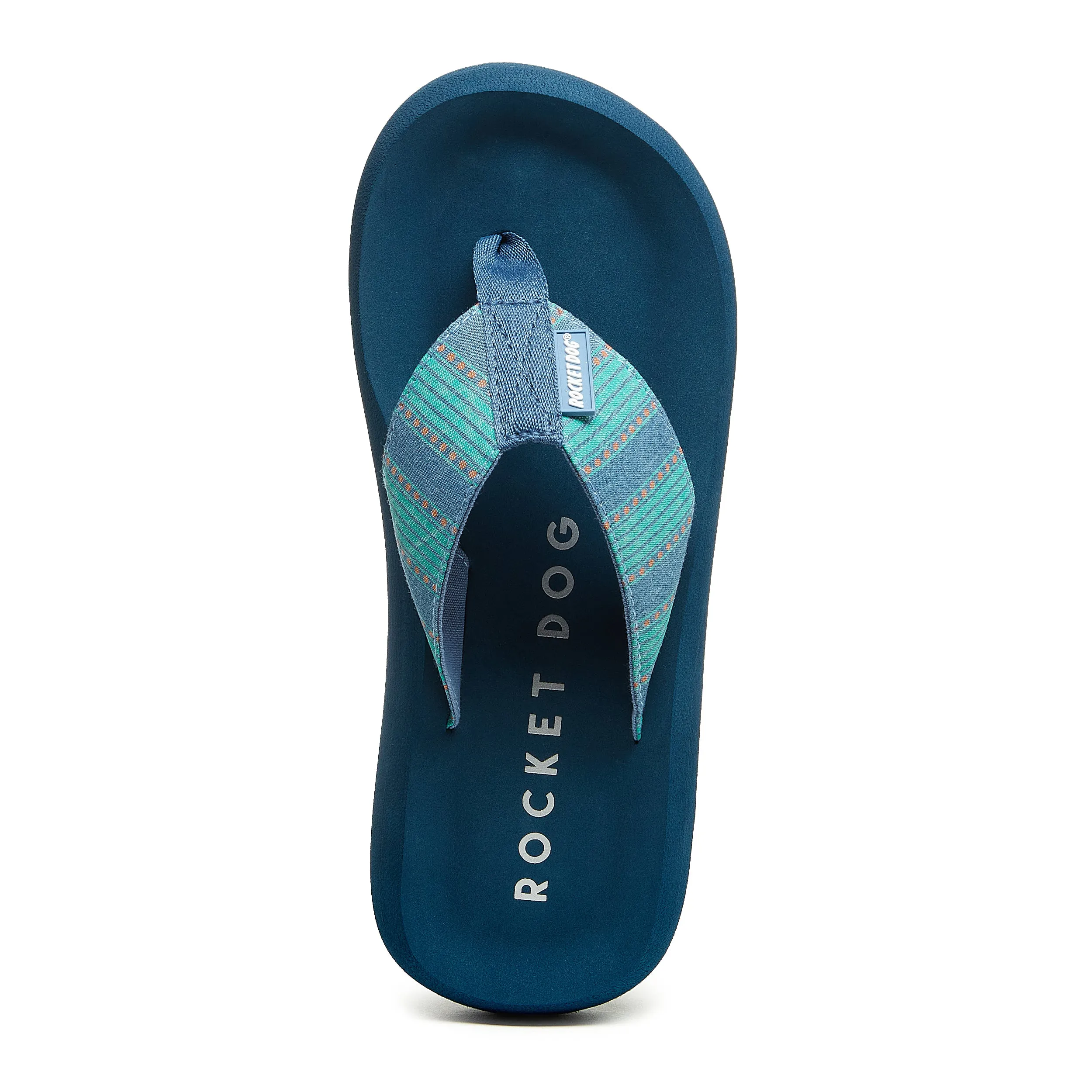 Spotlight Blue Flip-Flops