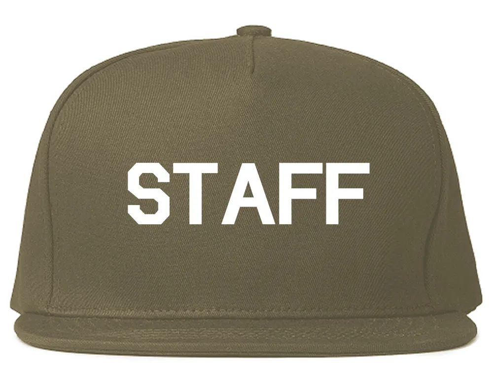 Staff Club Concert Event Mens Snapback Hat