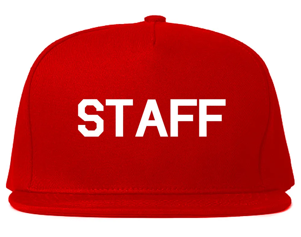 Staff Club Concert Event Mens Snapback Hat