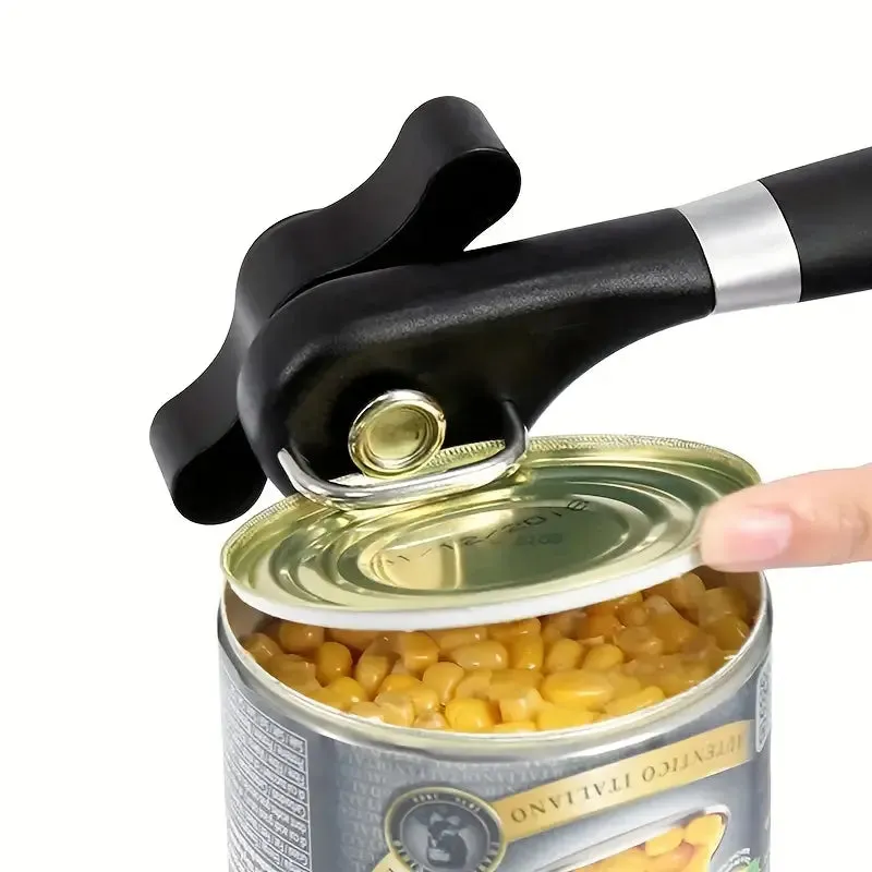 Stainless Steel Can Opener - Multifunctional Kitchen Gadget for Effortless Canning