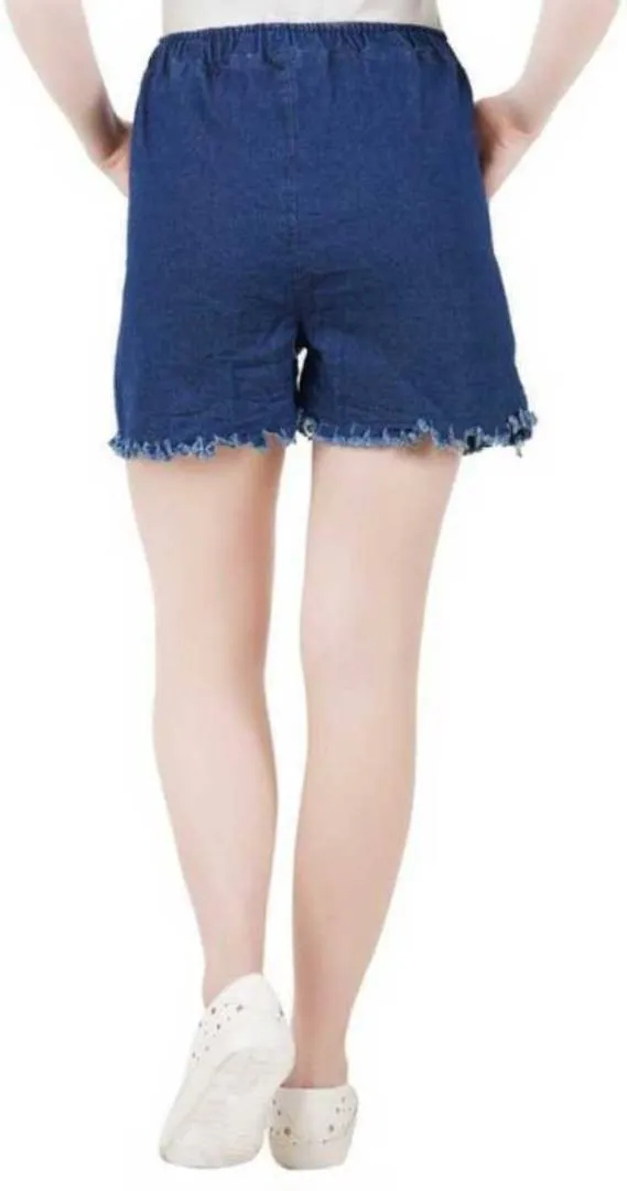 STAR DENIM SHORTS